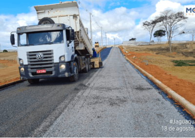 OBRAS DE PAVIMENTAÇÃO