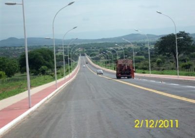 Obra de Terraplenagem e Pavimentação